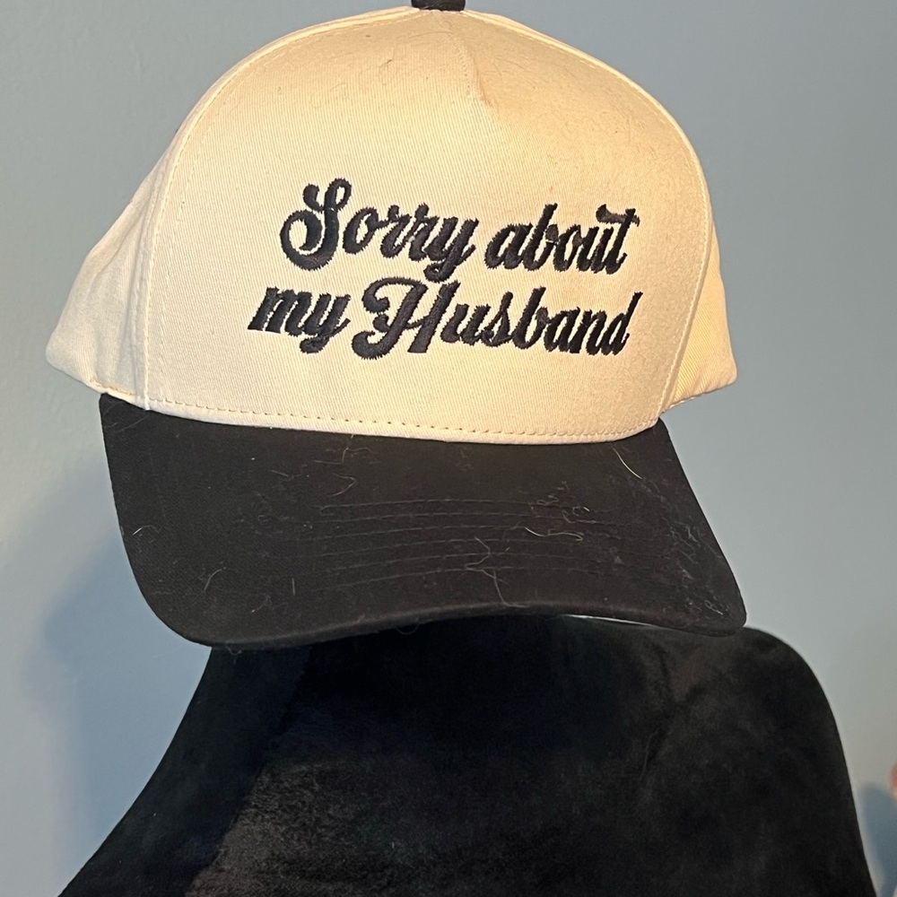 C.C Black and White Cap